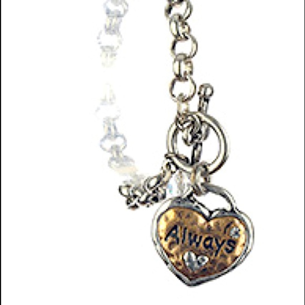 Always Heart Bracelet NWT
